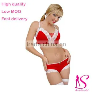 Wholesale Fashion Sexy Lingerie Sexy Club Wear Lady Christmas Lingerie thumbnail-1