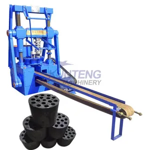 Charcoal Briquette Machine Punching Press Briquette Press Machine Coal Briquette Machine EPC thumbnail-1