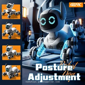 4DRC Y9 Intelligent RC Robot Dog 2.4G 8-Wheel Remote Control Stunt Car Touch Sensing Interactive Pet Toys Birthday Gift for Kids thumbnail-5