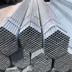 Galvanized Seamless Steel Pipe Anti-Rust Hot Dipped Galvanized Seamless Tube for Water Drainage Project thumbnail-1