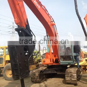Used Excavator Hitachi Crawler Digger Ex200-3 Excavator With Hammer thumbnail-4
