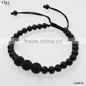 The Best Selling Chinese Knot Beads Jewelry With 4mm6mm8mm Sizes 316L Stainless Steel Bracelet thumbnail-6