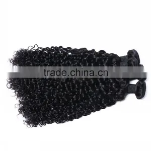 Cheap Bundles of Wet and Wavy Different Types of Wavy Weave Loose Curl Human Indian Remy Hair Weaving thumbnail-5