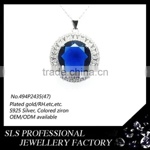 Women's Types Jewelry Sterling Silver Pendant Wholesale in 2015 Charms Jewellery Necklace Pendant in Guangzhou thumbnail-1