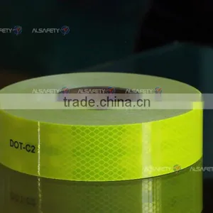 DOT-C2 Fluoresent Yellow-green Self Adhensive Conspicuity Reflective Tape thumbnail-3