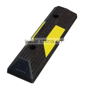 Perfect Parking Lots Solution Economy Solid Rubber Car Stop thumbnail-6