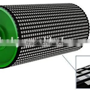 30000h Conveyor Pulley, Heavy Pulley, Ceramics-lagged Pulley for Conveyor System thumbnail-2
