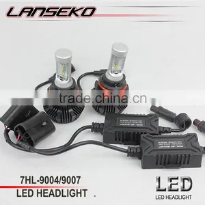 Auto Parts G7 Led Car Headlight Kit h4 9004 9007 H13 4000LM White Color 6500K no Fan Led Headlight thumbnail-1