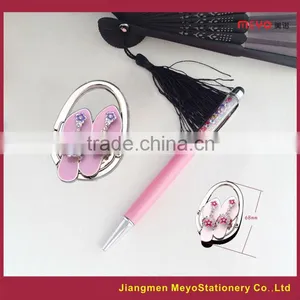 Crystal Touch Pen And Folding Women's Bag Decorative Cheap Gift Sets 2015 thumbnail-2