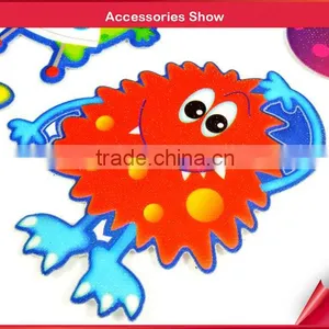 Puffy Glitter Cartoon Sticker thumbnail-1