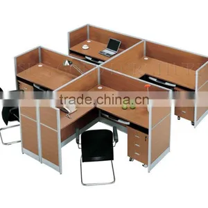 Modern 4 Person Workstation Cubicles Furniture (SZ-WSB405) thumbnail-2