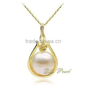 Charming Mabe Pearl Pendant thumbnail-1
