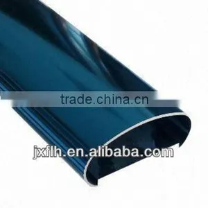 Aluminum Extrusions Profile With Elegant Finish Used for Windows and Doors, Handrail and Solar Mounting System thumbnail-1