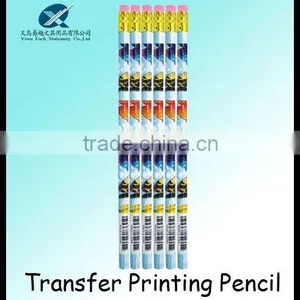 7inch HB Heat Transfer Printing/printed Tattoo Transfer Pencil Office Using Pencil With Eraser for Customer Printing Pencil thumbnail-1