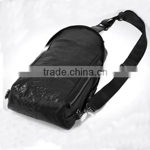 Fashion Style PU Leather Single Shoulder Bag Chest Single Backpack Waist Bags for Men thumbnail-2