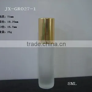 8ml Frosted Roll on Glass Bottle With Aluminum Cap thumbnail-1