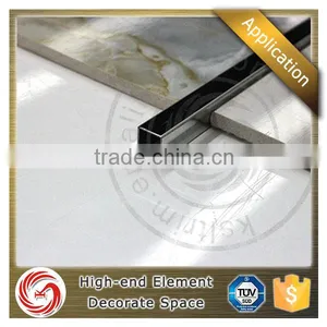 China Gold Supplier Polished Aluminum Listello for House thumbnail-5
