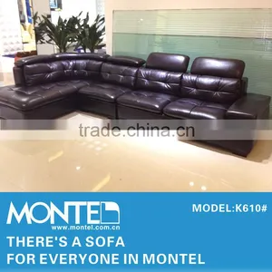 Latest Living Room Leather Sofa Set Design thumbnail-2