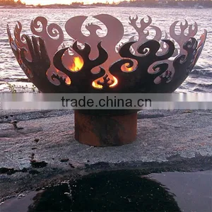 Wood Burning Fire Pit, Portable Barbecue Fire Pits , Ondoor Fire Pit thumbnail-1