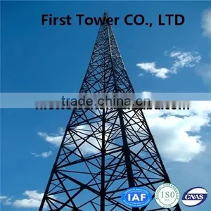 Self Supporting Tubular Steel Communication Tower thumbnail-2