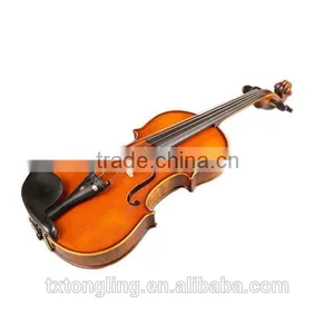 Grade Matt Violin Yellow Flamed Violin for Student Grading TL003-2B thumbnail-4