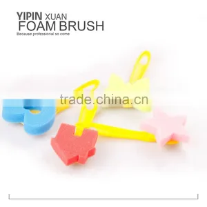 Different Shapes Patterned DIY Foam Brush thumbnail-4