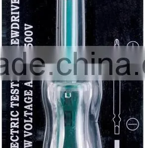 YT-0412A AC100-500V Crystall Handle Electrometric Screwdriver Voltage Tester thumbnail-6