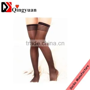 Slim Lady Summer Transparent Knee-high Stockings thumbnail-1