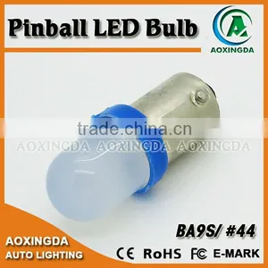 BA9S 44 DC/AC 6.3V Pinball LED Bulb Frosted Non Ghosting Lights thumbnail-1