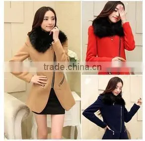 2014 Warm Winter Women Thicken Hoodie Parka Jacket Coat Outwears Popular Overcoats Tops thumbnail-1