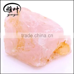 Bulk Wholesale Rough Rose Quartz Stones Natural Gemstones Rough thumbnail-1