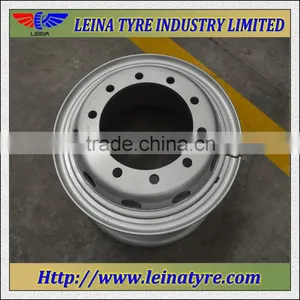 Tube Steel Truck Wheel Rim for Radial Tyre 6.50R16 7.00R16 thumbnail-1