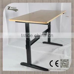 Durable Cheap Height Adjustable Dining Table and Laptop Table thumbnail-2