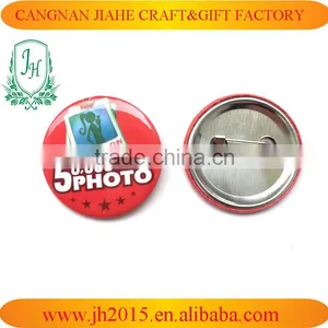 Custom Button Badges With Safety Pin and Tin Button Badges thumbnail-1