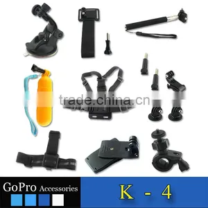 Outdoor Sports Camera Accessories Kit for Gopro Hero 4/3+/3/2/1 thumbnail-1