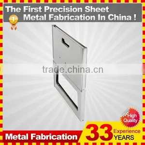 Outdoor Camping Small Flat Stainless Steel Charcoal BBQ Grills thumbnail-2