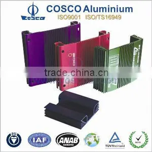 Color Anodizing Extruded Aluminum Amplifier Case thumbnail-4