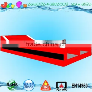 Inflatable Bungee Run, Dual Lane Bungee Run Race Game With Running Bungee Cord thumbnail-1