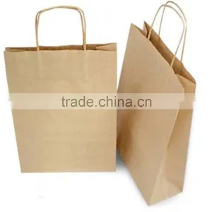 Kraft Paper Best Shopping Bags With Handle Made in China thumbnail-1