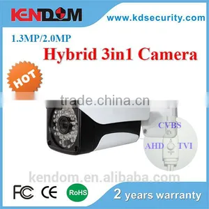 Chinese Top 10 CCTV Surveillance Camera Supplier AHD Camera 1080P Bullet Housing TVI CVI CVBS All in One Hybrid Camera thumbnail-1