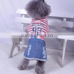 New Design Dog Skirt Dog Clothes Puppy Apparel Pet Clothes in Summer thumbnail-3