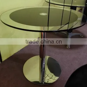 Tempered Glass Coffee Table,,round Coffee Table,dining Table BC080 thumbnail-5