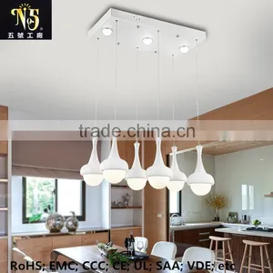 Modern Simple Fashionable White Pendant Lamp Made in Guzhen China thumbnail-1