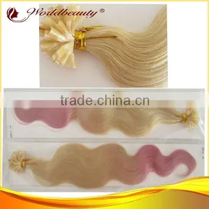 Italy Glue Hair Extention Grade AAAAA,many Colors thumbnail-1