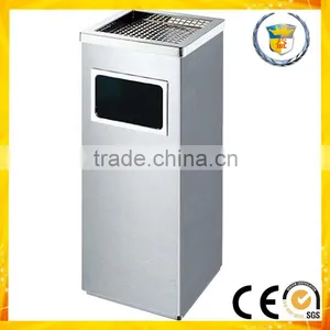 Restaurant Convenient Waste Garbage Bin Galvanized Dustbin thumbnail-1