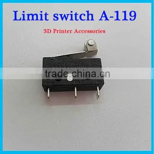 Industrial FDM Prusa i3 3D Printer Machine Accessories High Quality Mini Micro Switch Limit Switch KW11-2 3 Feet Shank thumbnail-1