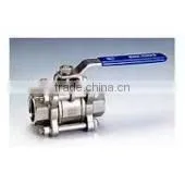 Gas Ball Valve Back Flow High Pressure Service T Valve Pair of Ports thumbnail-1