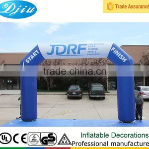 DJ-GM-22 Small Cheap Full Printing Inflatable Advertising Square Arch Door thumbnail-1
