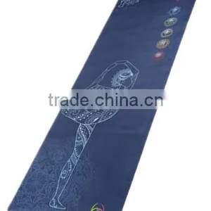 Premium Rubber Yoga Mat With Carry Strap, Free of Harmful Substances, Durable, Extra Long 72" thumbnail-5