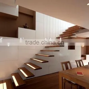 Decorative Portable Wood Floating Staircase, Metal Staircase , --YUDI thumbnail-4